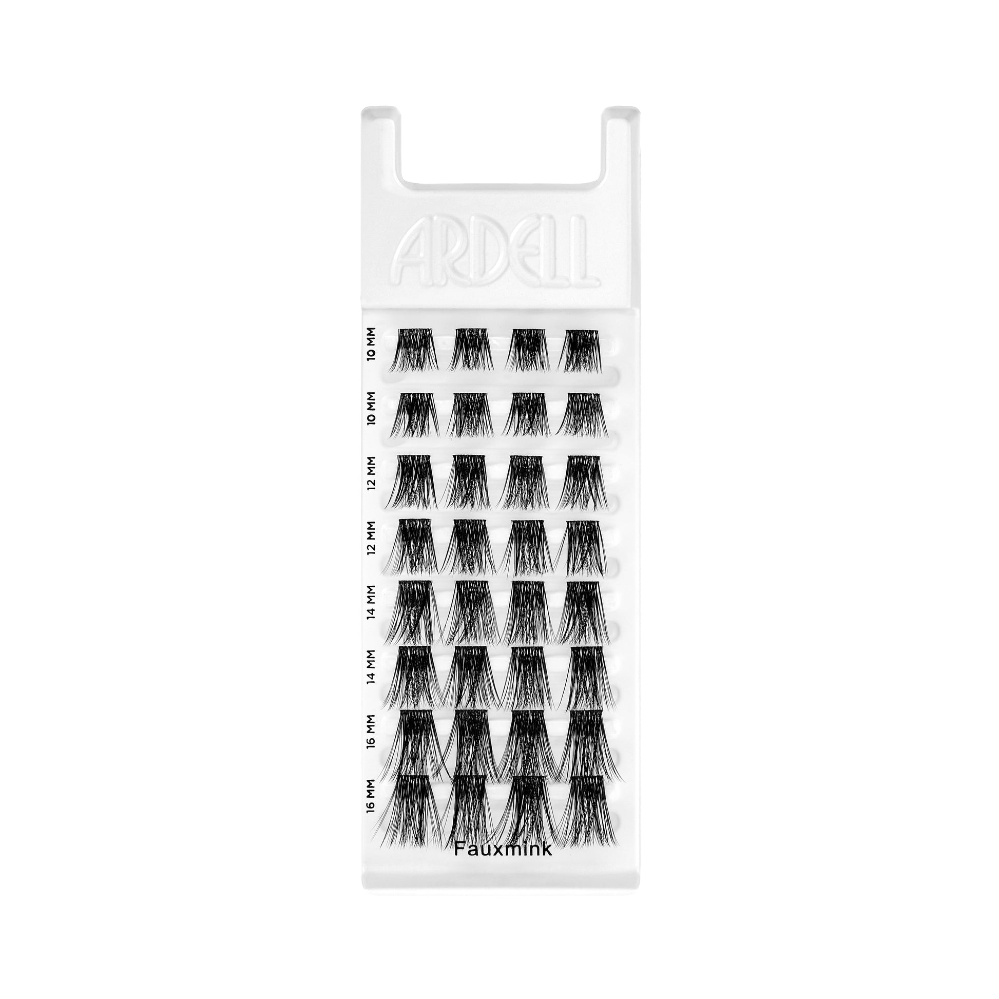 Tray of Seamless Underlash Fauxmink D Curl with Invisiband 32 Ct