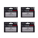 Four packages of Ardell Faux Mink Individual Eyelashes on a white background
