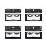 Four packages of Ardell faux mink eyelashes on a white background