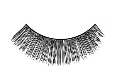Ardell 101 Demi Strip Lash with full volume and short length, ideal for enhancing eyes with a rounded finish.