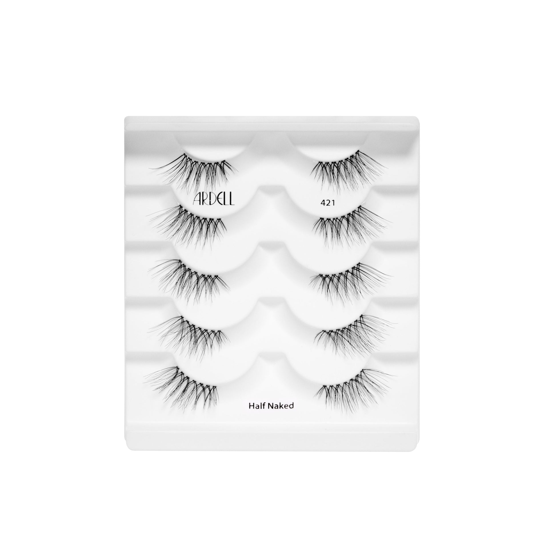 Half Naked lashes 421, 5 pairs in white try