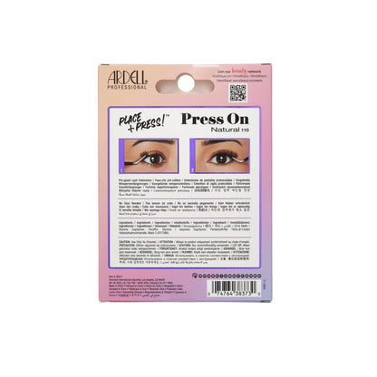 Ardell Press On Overlash Natural 110 Back