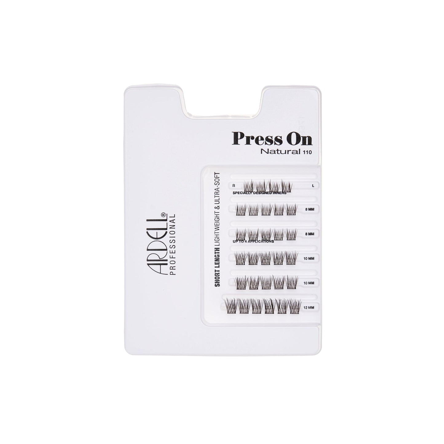 Ardell Press On Overlash Natural 110 Pack