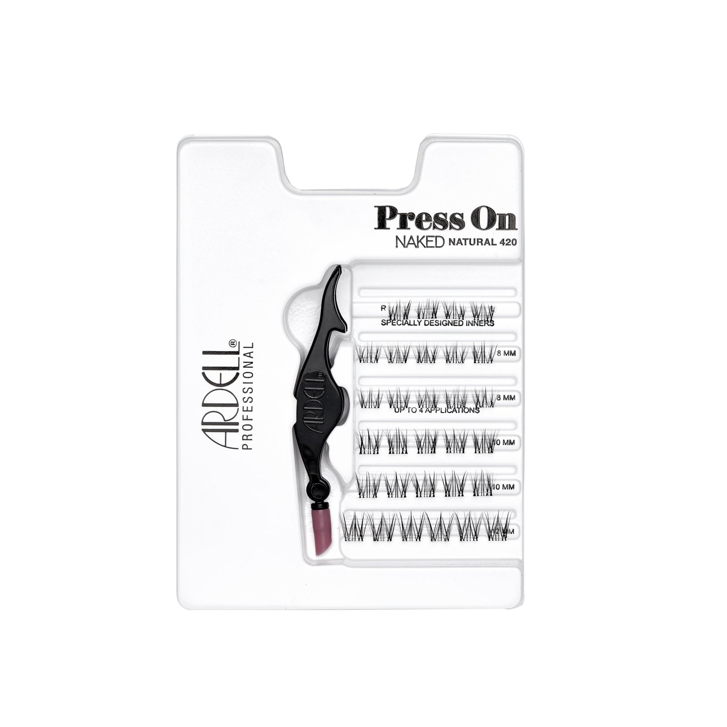 Press On Pre-Glued Underlash Extensions Naked 420 Content