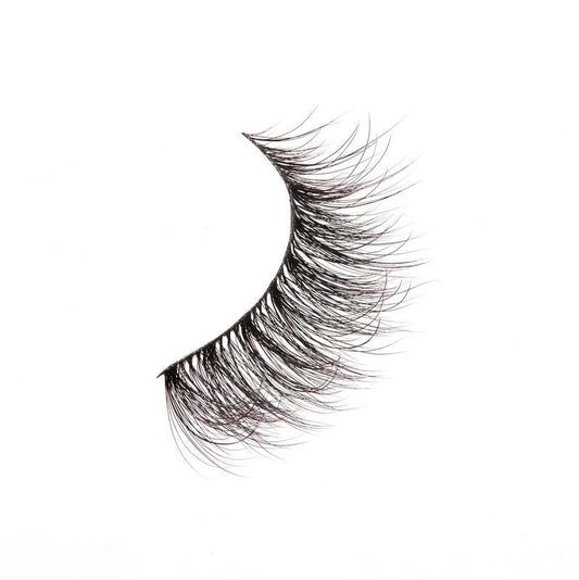 False eyelash on a white background