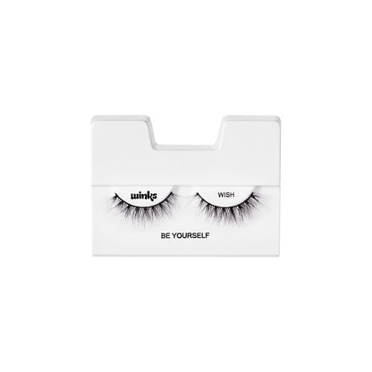 Winks Be Yourself Lashes Wish on tray