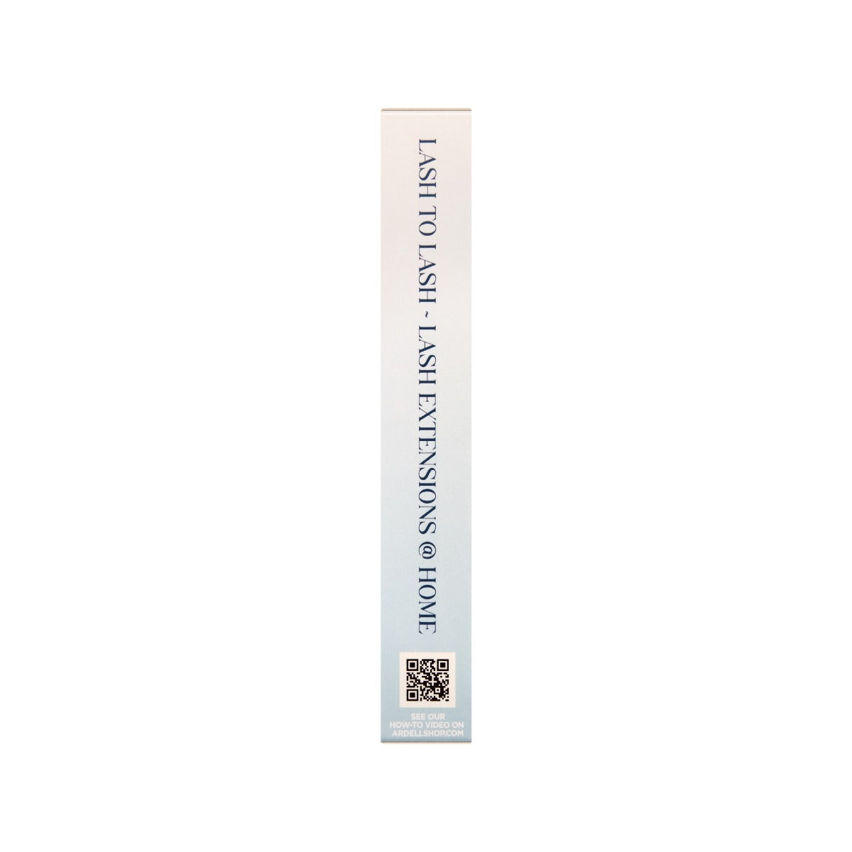 Right side face of Seamless Underlash Extensions Modern Wing 32 retail wall hook box
