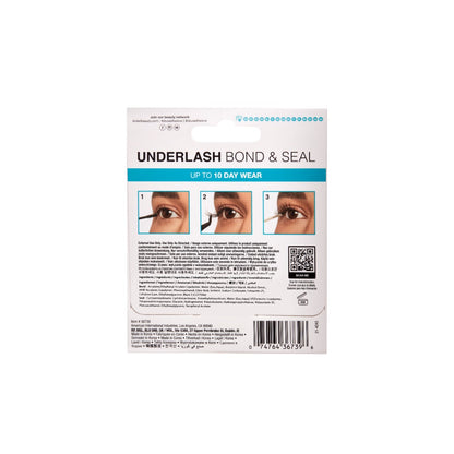 Back side of packaging for Duo Bond & Seal