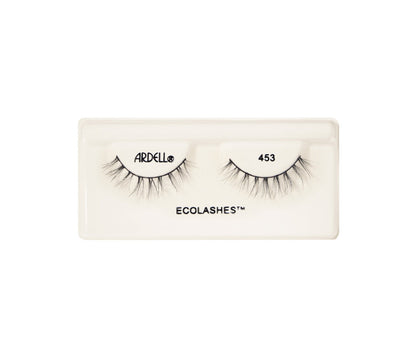 Ardell Ecolashes 453 false eyelashes with a soft, fluttery design for a natural, eco-friendly lash enhancement.